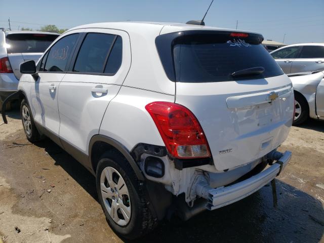 Photo 2 VIN: 3GNCJKSB6JL317717 - CHEVROLET TRAX LS 