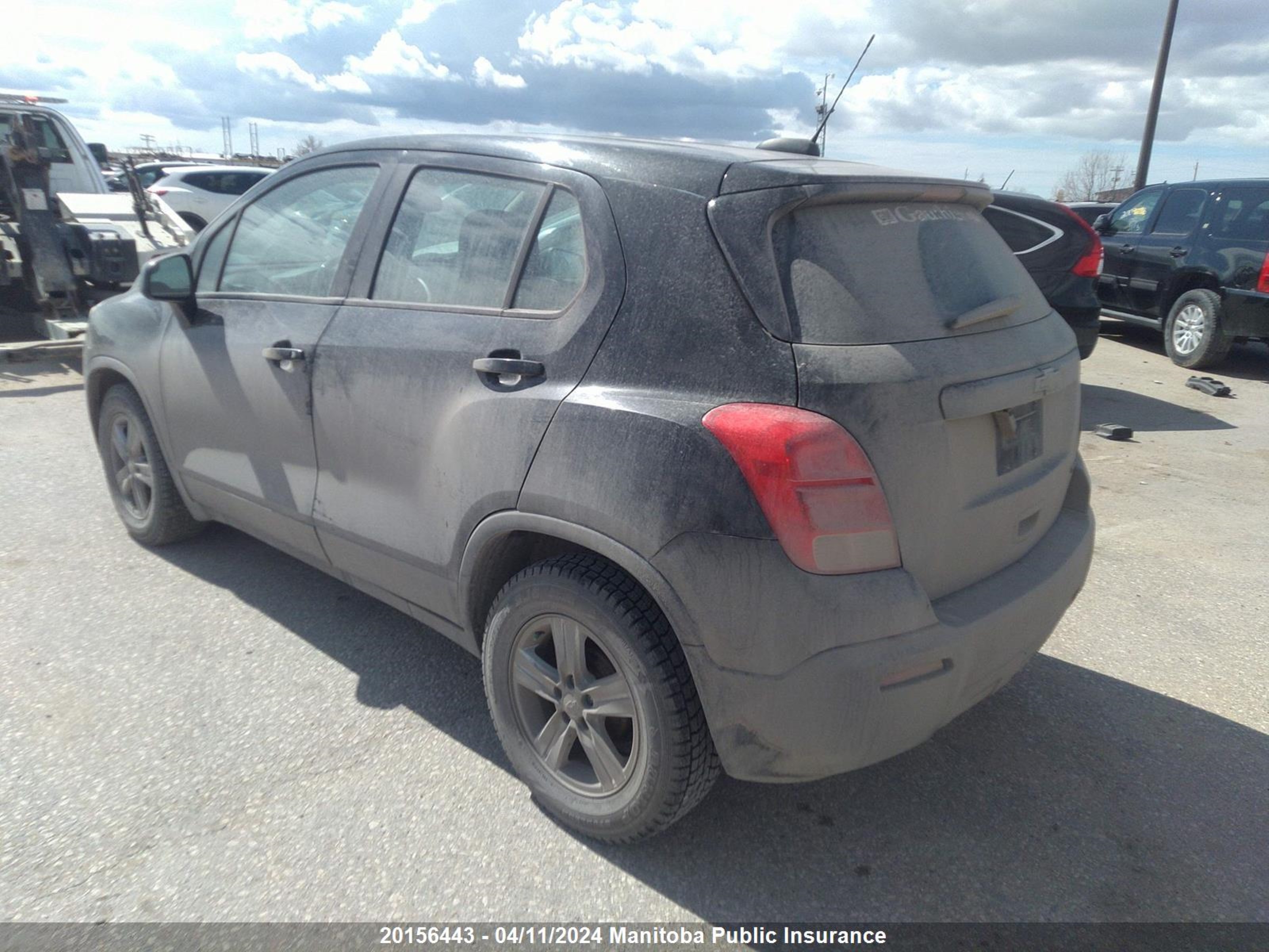 Photo 2 VIN: 3GNCJKSB7FL252383 - CHEVROLET TRAX 