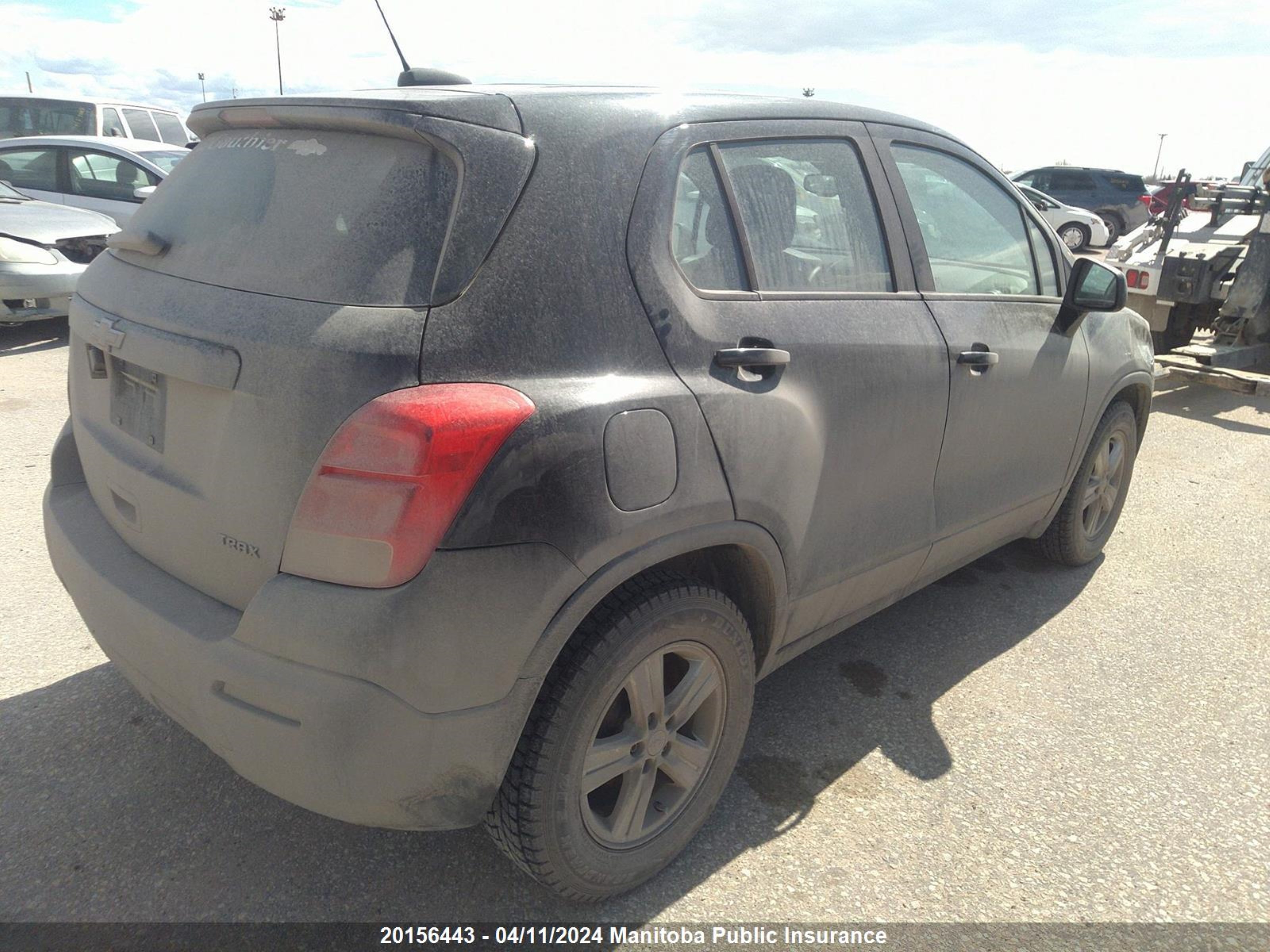 Photo 3 VIN: 3GNCJKSB7FL252383 - CHEVROLET TRAX 