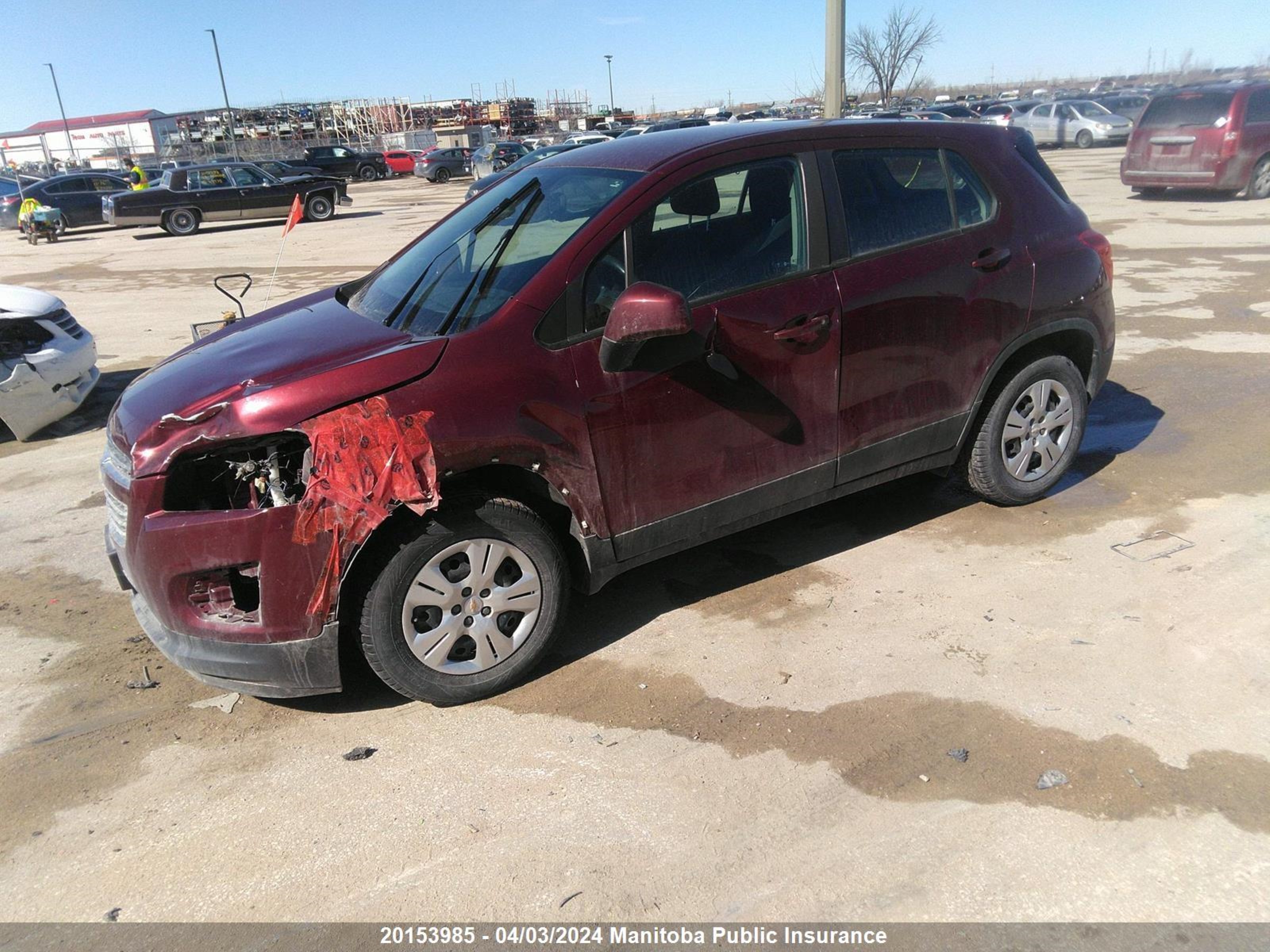 Photo 1 VIN: 3GNCJKSB7GL269864 - CHEVROLET TRAX 