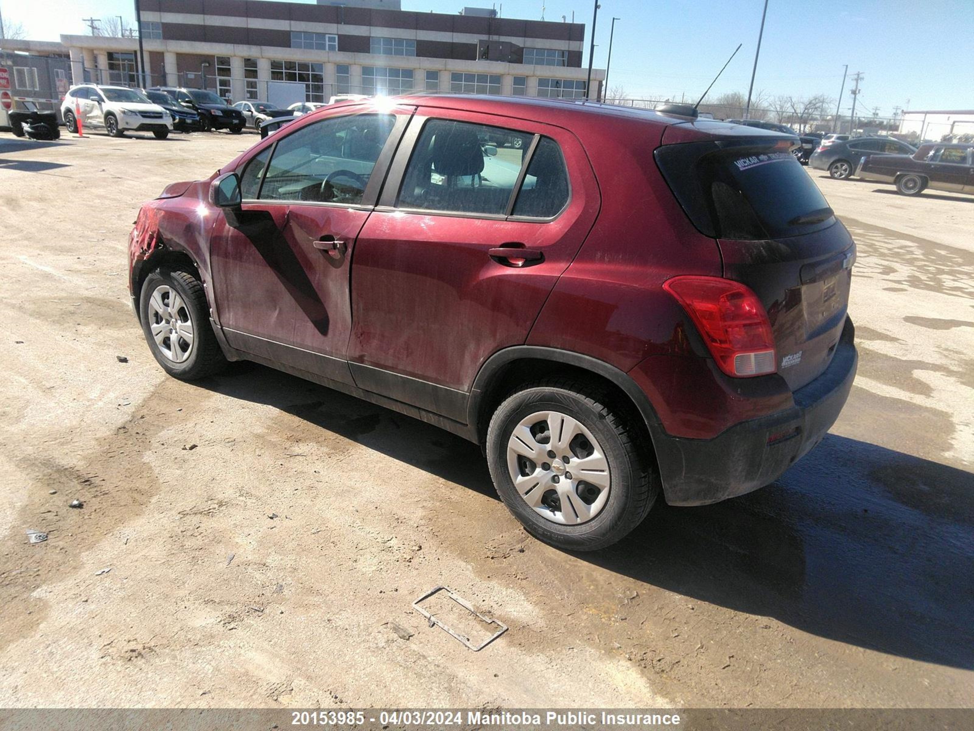 Photo 2 VIN: 3GNCJKSB7GL269864 - CHEVROLET TRAX 