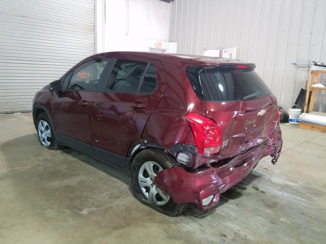 Photo 2 VIN: 3GNCJKSB7HL147183 - CHEVROLET TRAX LS 