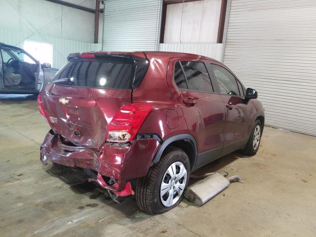 Photo 3 VIN: 3GNCJKSB7HL147183 - CHEVROLET TRAX LS 