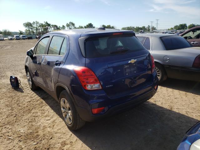 Photo 2 VIN: 3GNCJKSB7HL188798 - CHEVROLET TRAX LS 