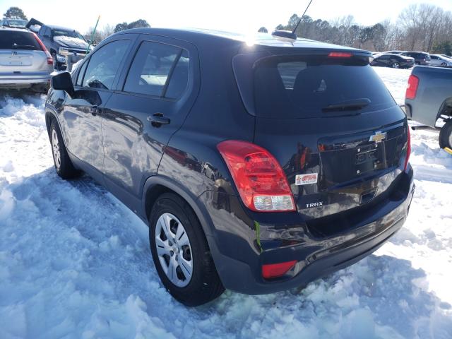 Photo 2 VIN: 3GNCJKSB7HL214574 - CHEVROLET TRAX LS 