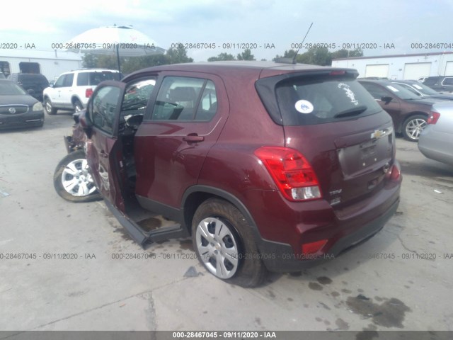 Photo 2 VIN: 3GNCJKSB7HL234825 - CHEVROLET TRAX 