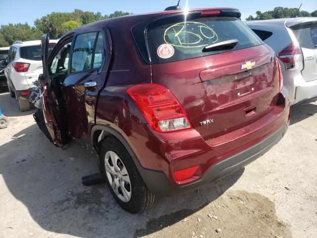 Photo 2 VIN: 3GNCJKSB7HL250345 - CHEVROLET TRAX LS 