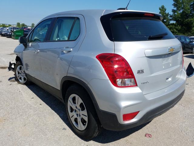 Photo 2 VIN: 3GNCJKSB7JL211356 - CHEVROLET TRAX LS 