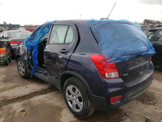 Photo 2 VIN: 3GNCJKSB7JL248603 - CHEVROLET TRAX LS 