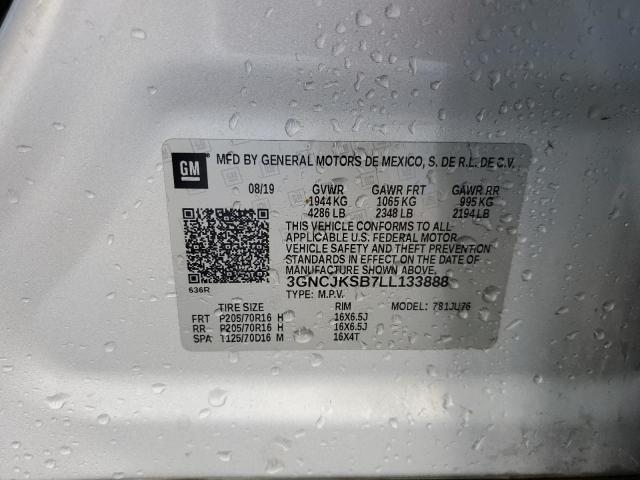 Photo 11 VIN: 3GNCJKSB7LL133888 - CHEVROLET TRAX LS 