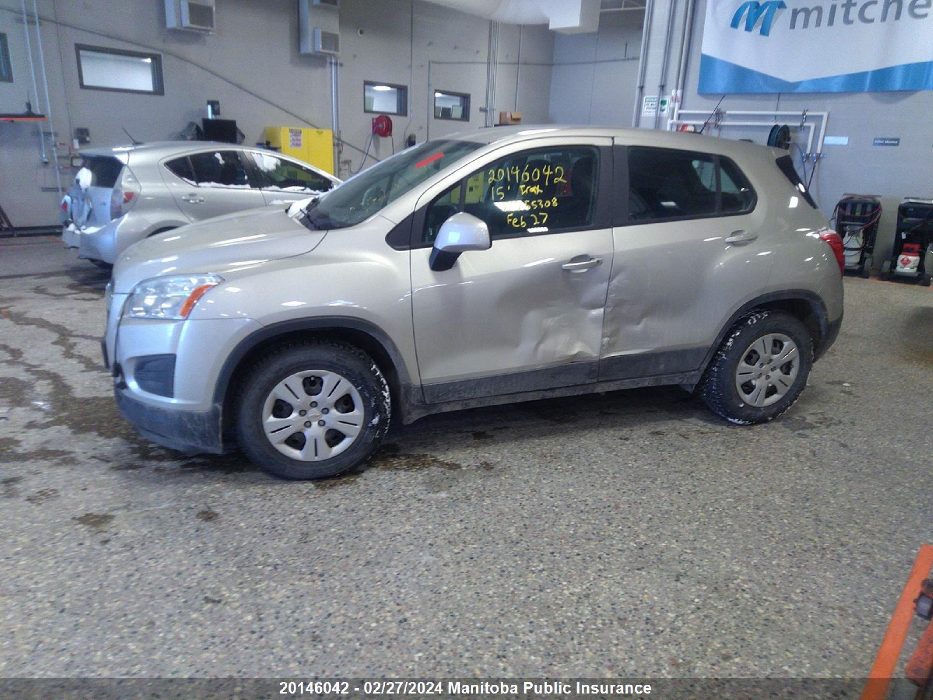 Photo 5 VIN: 3GNCJKSB8FL255308 - CHEVROLET TRAX 