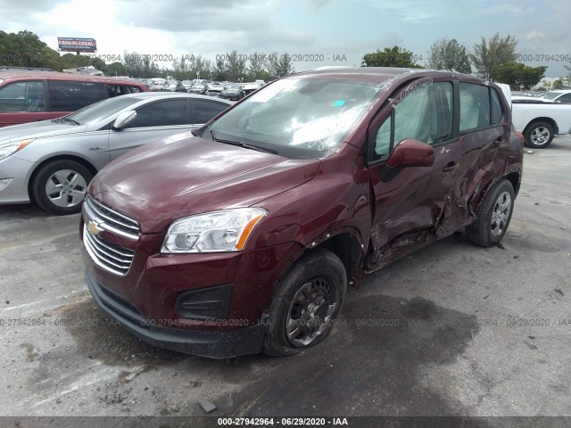 Photo 1 VIN: 3GNCJKSB8GL122565 - CHEVROLET TRAX 