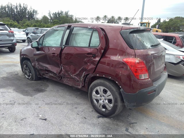 Photo 2 VIN: 3GNCJKSB8GL122565 - CHEVROLET TRAX 