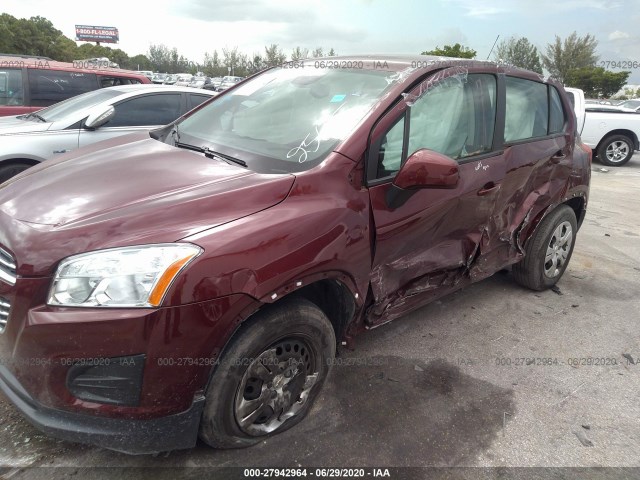 Photo 5 VIN: 3GNCJKSB8GL122565 - CHEVROLET TRAX 