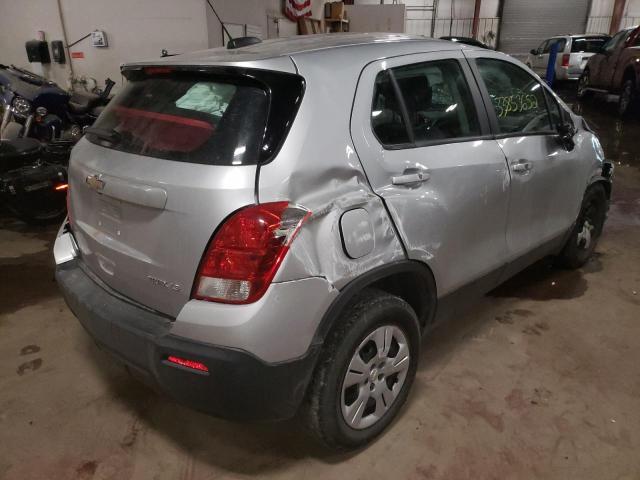 Photo 3 VIN: 3GNCJKSB8GL256671 - CHEVROLET TRAX LS 