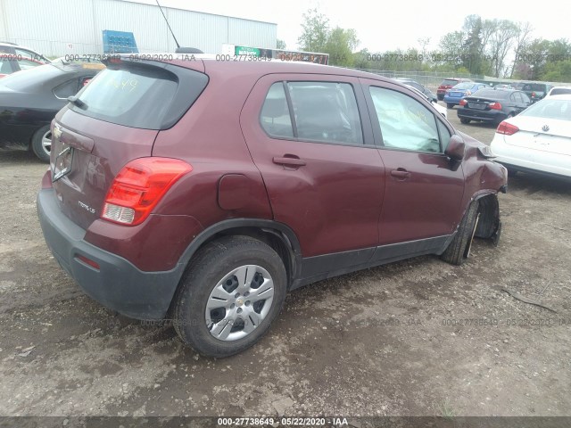 Photo 3 VIN: 3GNCJKSB8GL260283 - CHEVROLET TRAX 