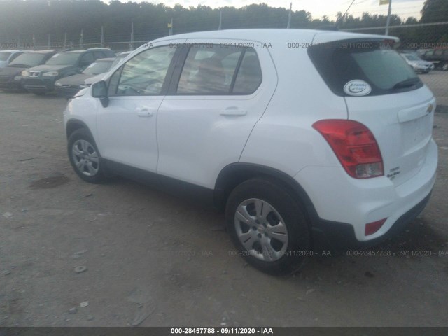 Photo 2 VIN: 3GNCJKSB8JL351674 - CHEVROLET TRAX 