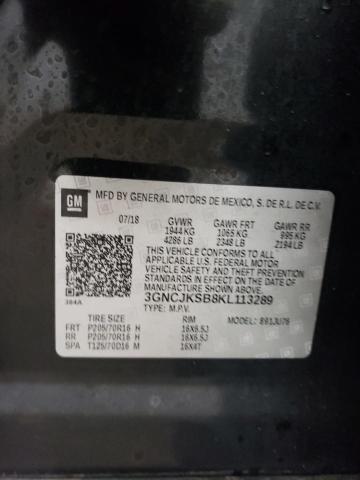 Photo 11 VIN: 3GNCJKSB8KL113289 - CHEVROLET TRAX 