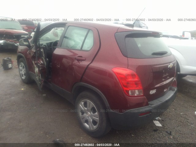 Photo 2 VIN: 3GNCJKSB9GL120663 - CHEVROLET TRAX 