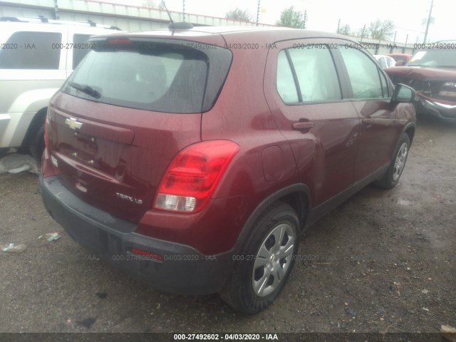 Photo 3 VIN: 3GNCJKSB9GL120663 - CHEVROLET TRAX 