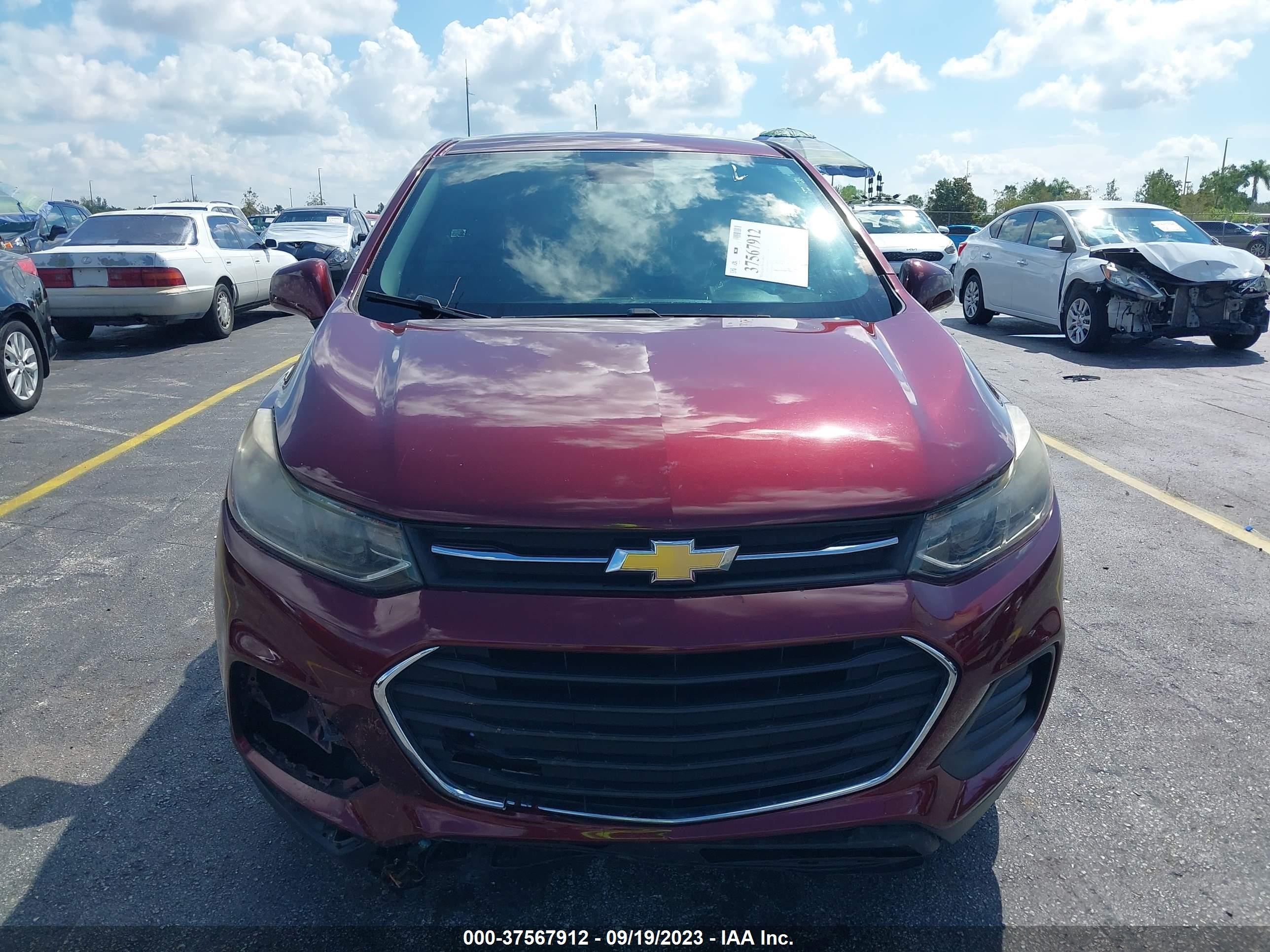 Photo 5 VIN: 3GNCJKSB9HL167841 - CHEVROLET TRAX 