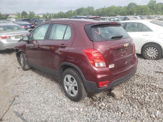 Photo 2 VIN: 3GNCJKSB9HL213300 - CHEVROLET TRAX LS 