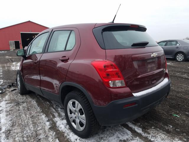 Photo 2 VIN: 3GNCJKSBXEL194784 - CHEVROLET TRAX LS 