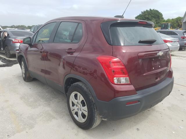 Photo 2 VIN: 3GNCJKSBXGL122843 - CHEVROLET TRAX LS 