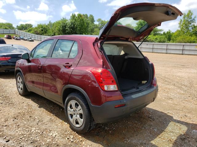 Photo 2 VIN: 3GNCJKSBXGL279711 - CHEVROLET TRAX LS 