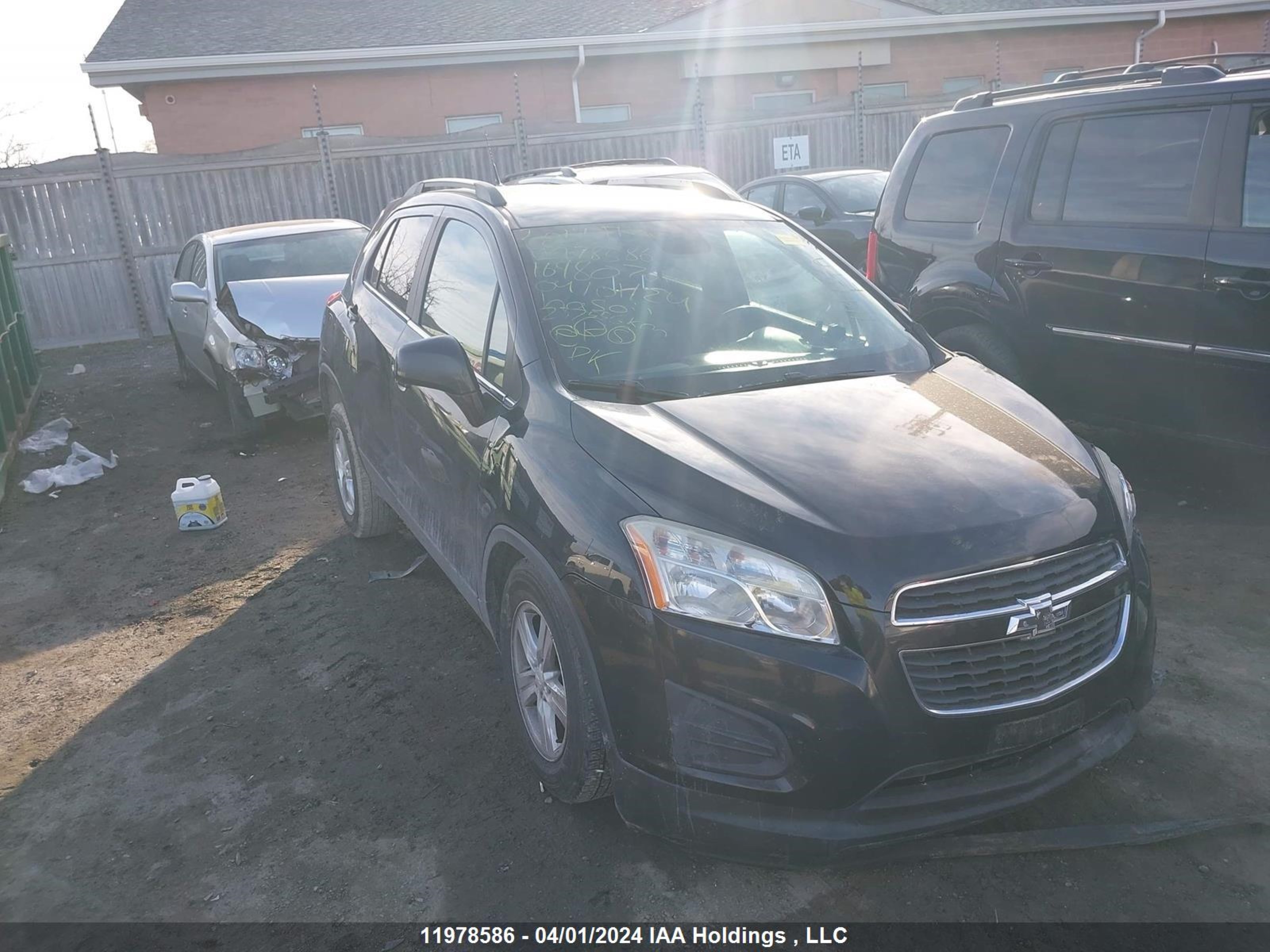 Photo 0 VIN: 3GNCJLEB1EL169807 - CHEVROLET TRAX 