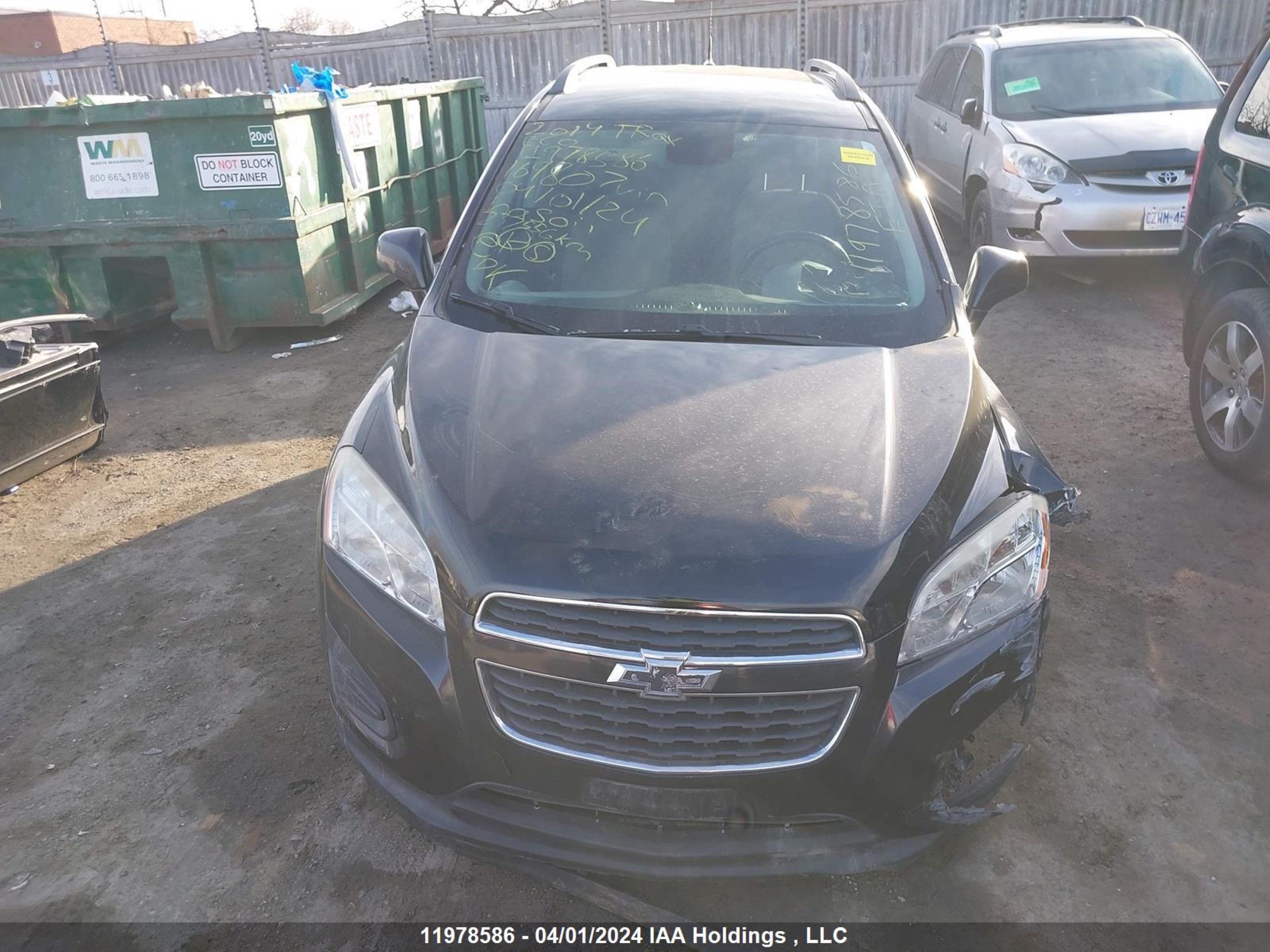 Photo 12 VIN: 3GNCJLEB1EL169807 - CHEVROLET TRAX 