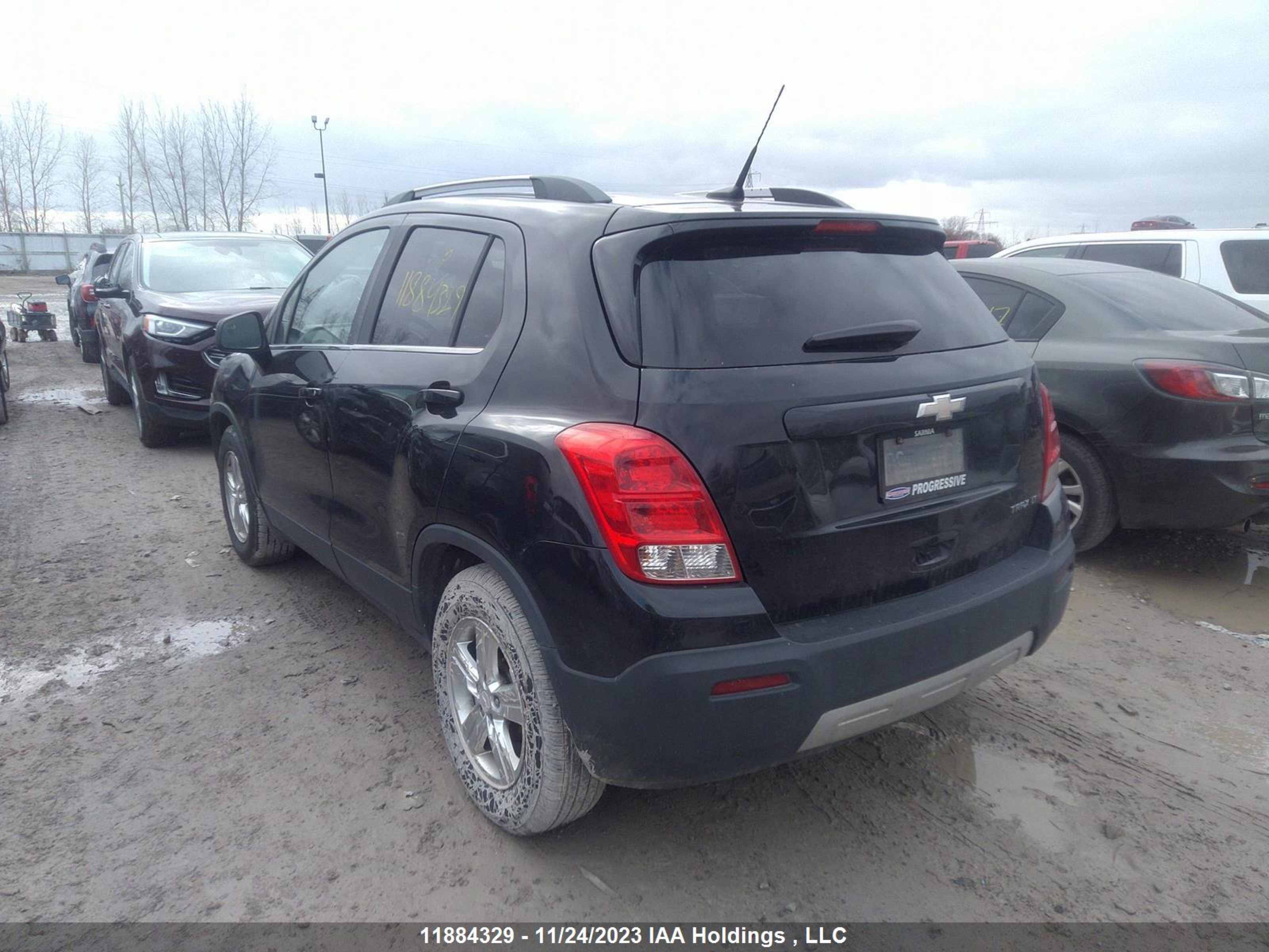 Photo 2 VIN: 3GNCJLEB7EL182285 - CHEVROLET TRAX 