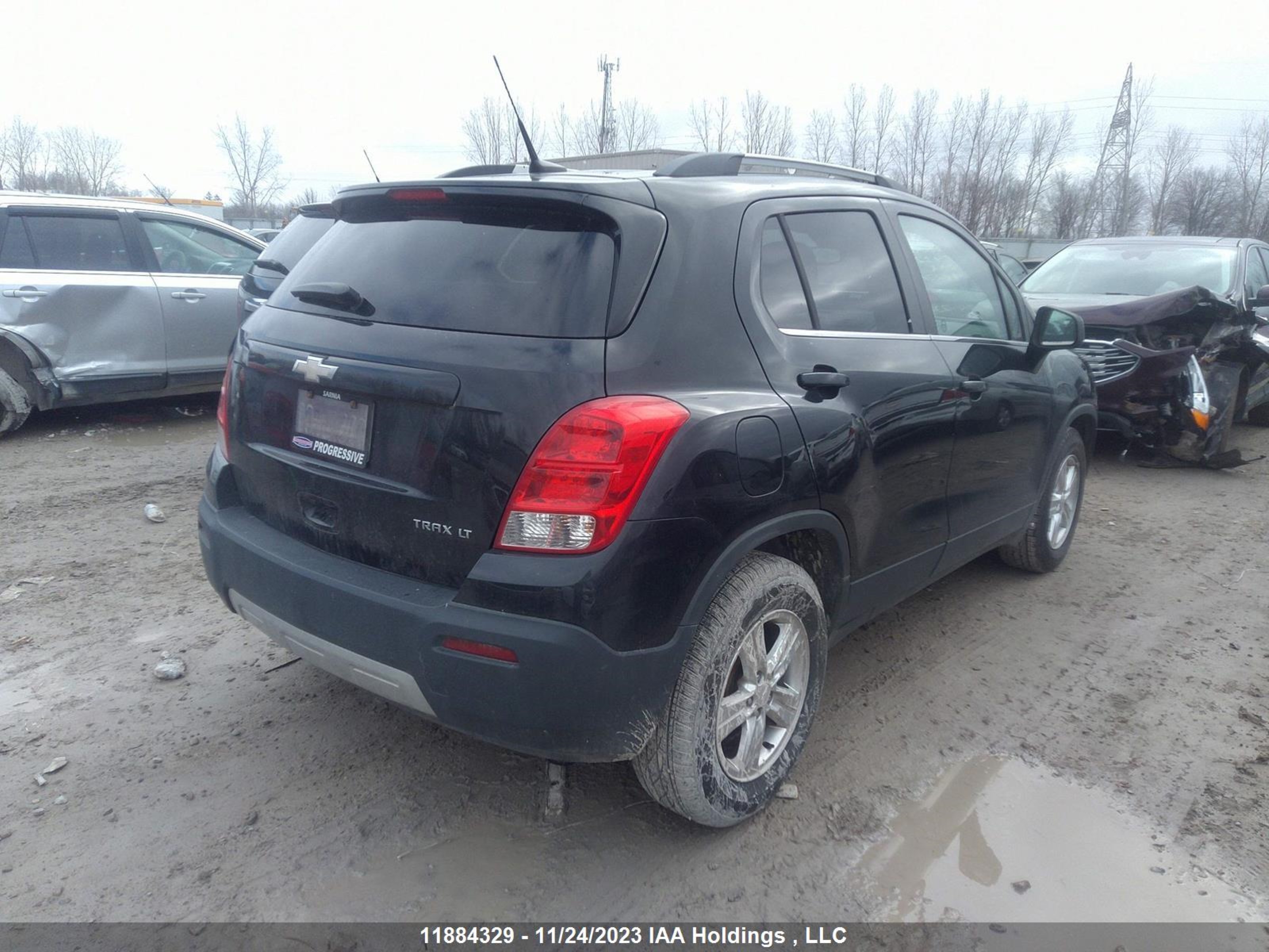 Photo 3 VIN: 3GNCJLEB7EL182285 - CHEVROLET TRAX 