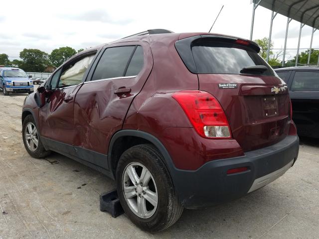 Photo 2 VIN: 3GNCJLSB0GL249719 - CHEVROLET TRAX 1LT 