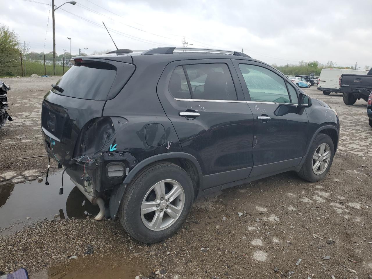 Photo 2 VIN: 3GNCJLSB0JL157680 - CHEVROLET TRAX 