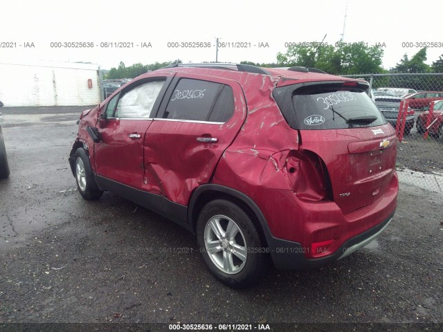 Photo 2 VIN: 3GNCJLSB0JL381693 - CHEVROLET TRAX 