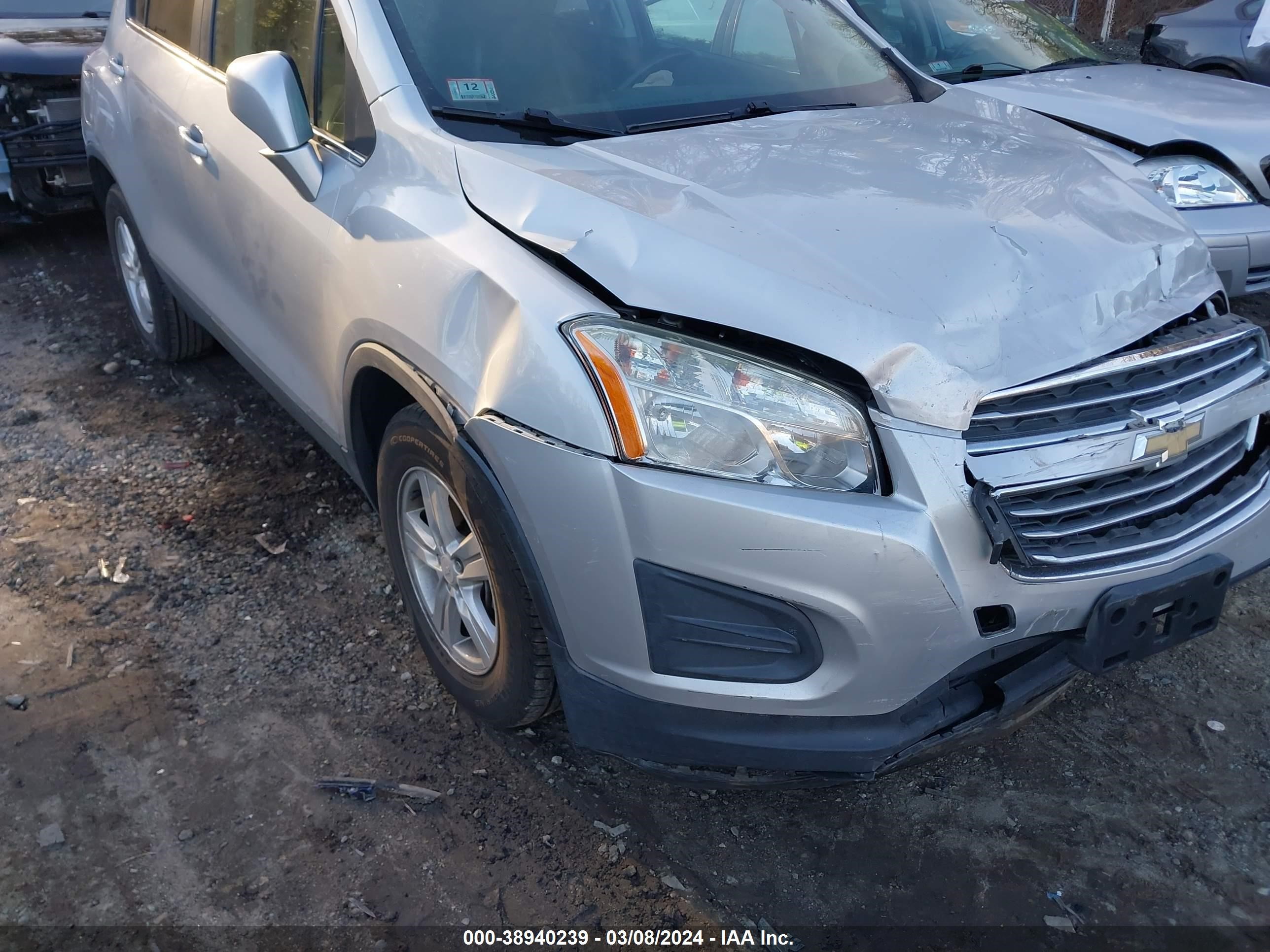 Photo 12 VIN: 3GNCJLSB1FL167299 - CHEVROLET TRAX 