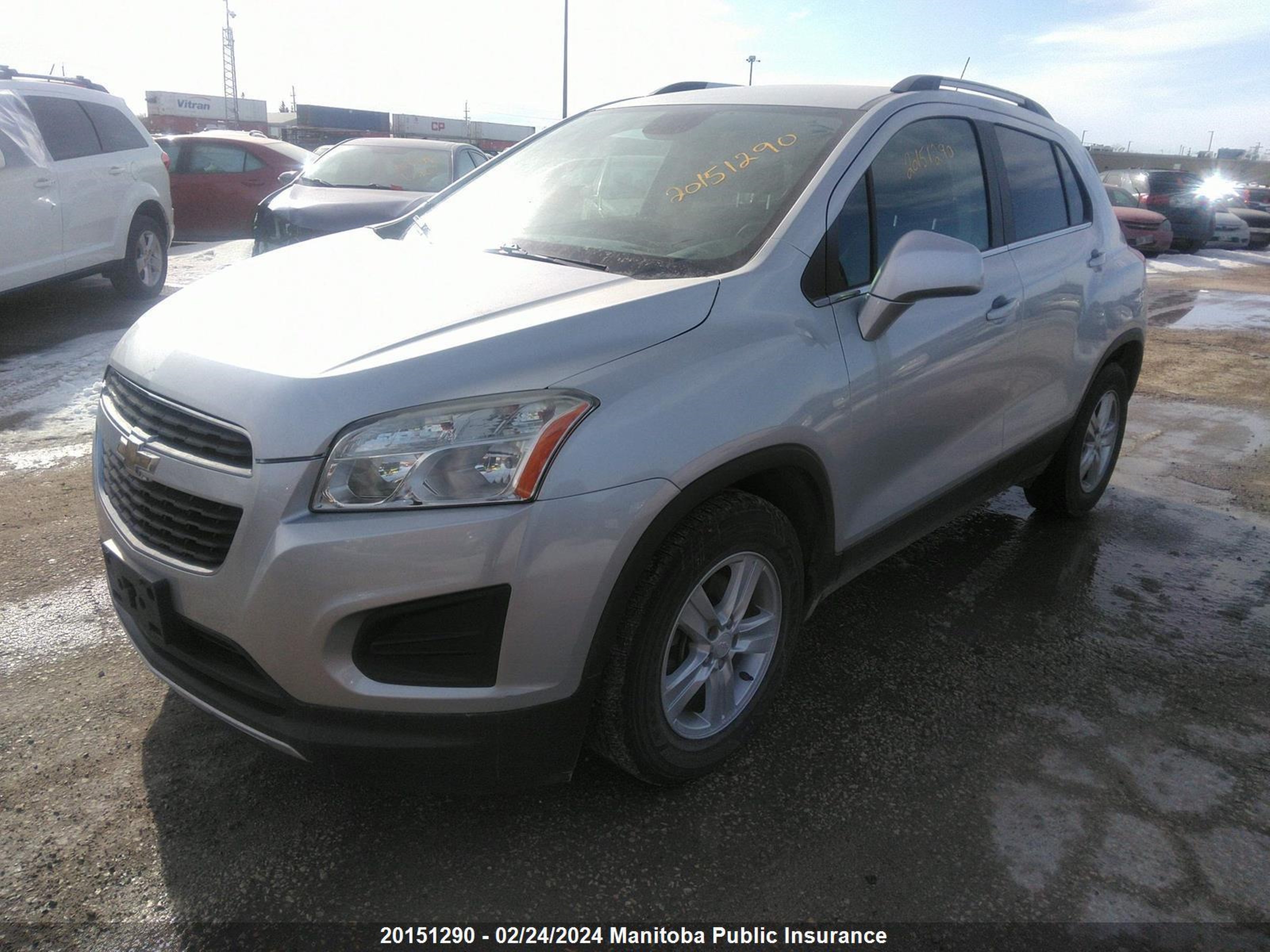 Photo 1 VIN: 3GNCJLSB2FL153749 - CHEVROLET TRAX 