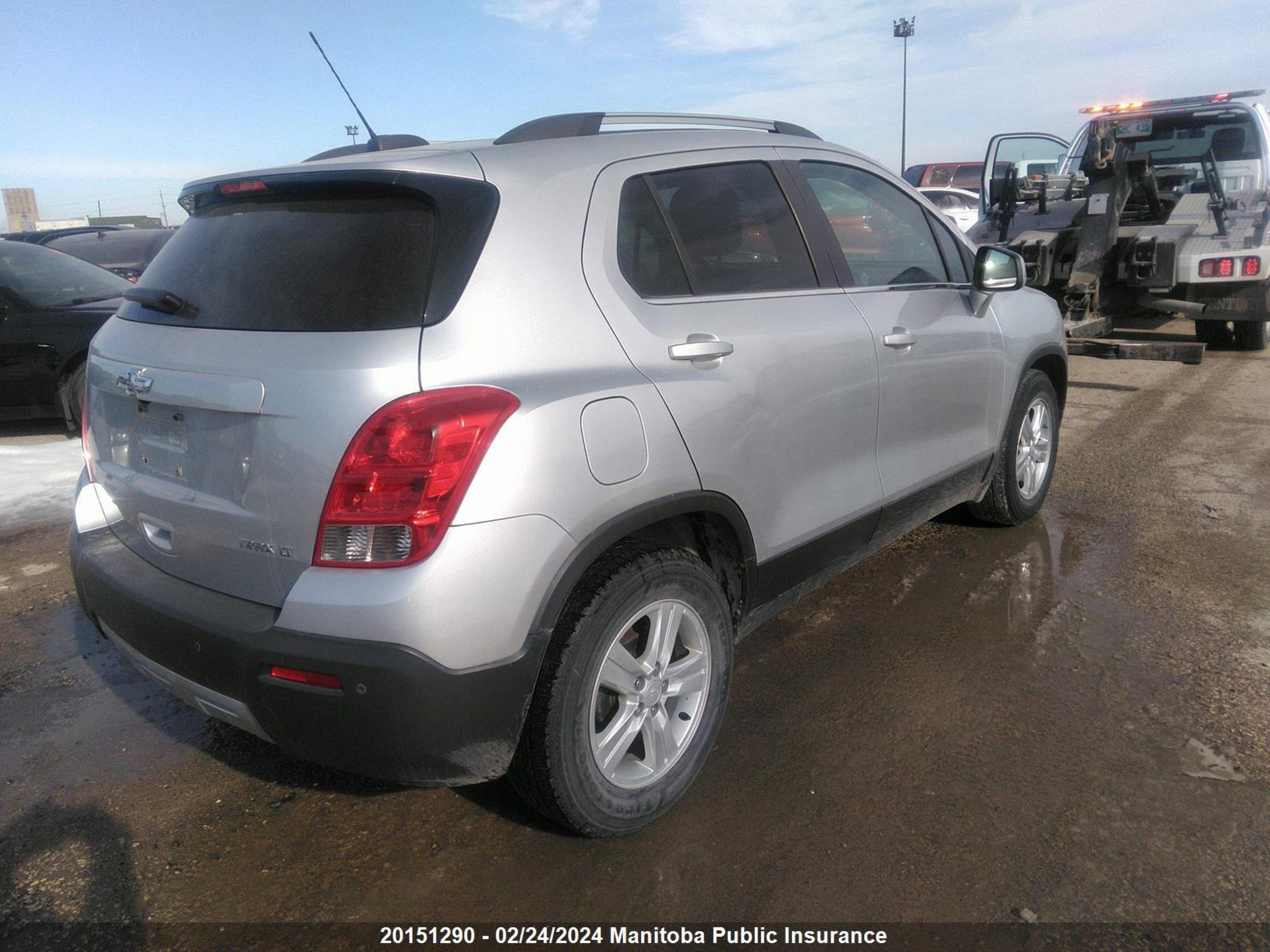 Photo 3 VIN: 3GNCJLSB2FL153749 - CHEVROLET TRAX 