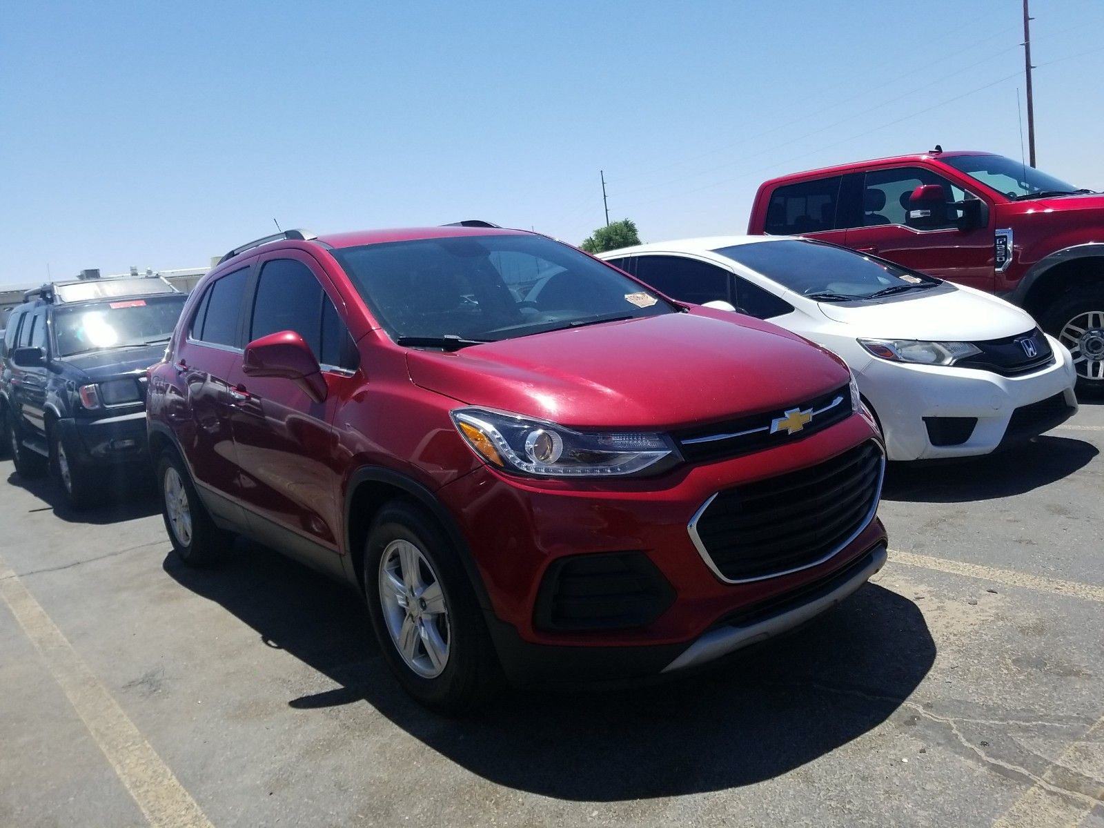 Photo 2 VIN: 3GNCJLSB2JL210198 - CHEVROLET TRAX FWD 