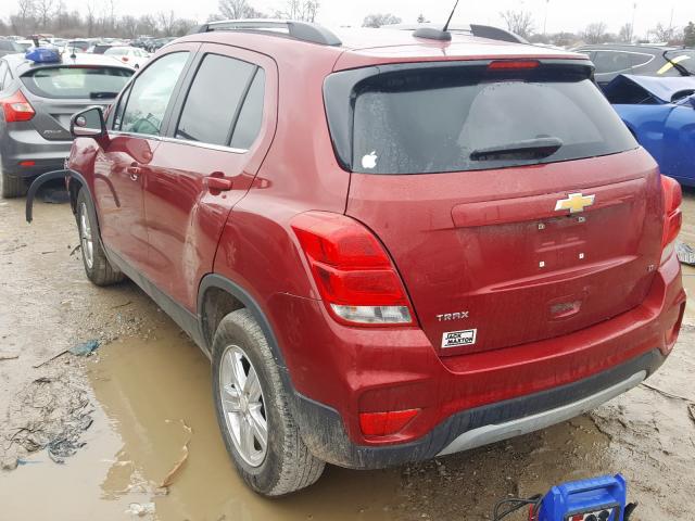 Photo 2 VIN: 3GNCJLSB2JL261376 - CHEVROLET TRAX 1LT 