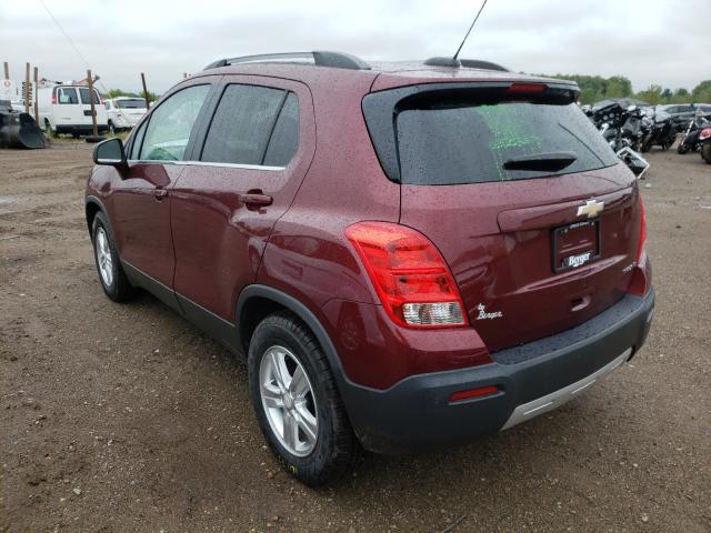 Photo 2 VIN: 3GNCJLSB3GL139800 - CHEVROLET TRAX 1LT 