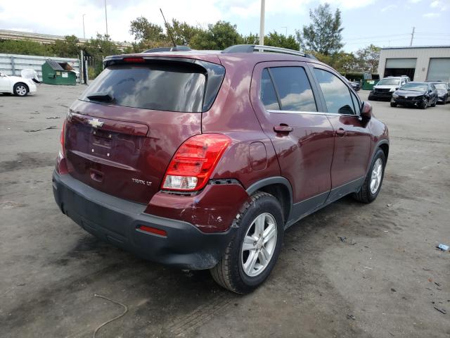 Photo 3 VIN: 3GNCJLSB4GL193221 - CHEVROLET TRAX 1LT 