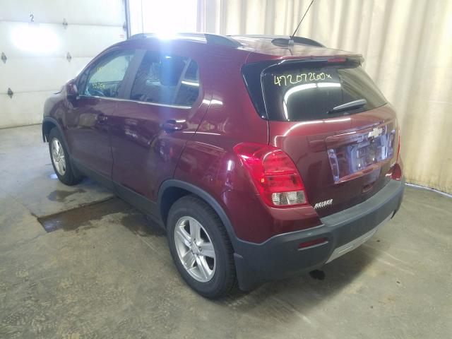 Photo 2 VIN: 3GNCJLSB4GL250601 - CHEVROLET TRAX 1LT 