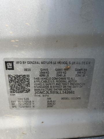 Photo 12 VIN: 3GNCJLSB5LL142661 - CHEVROLET TRAX 1LT 