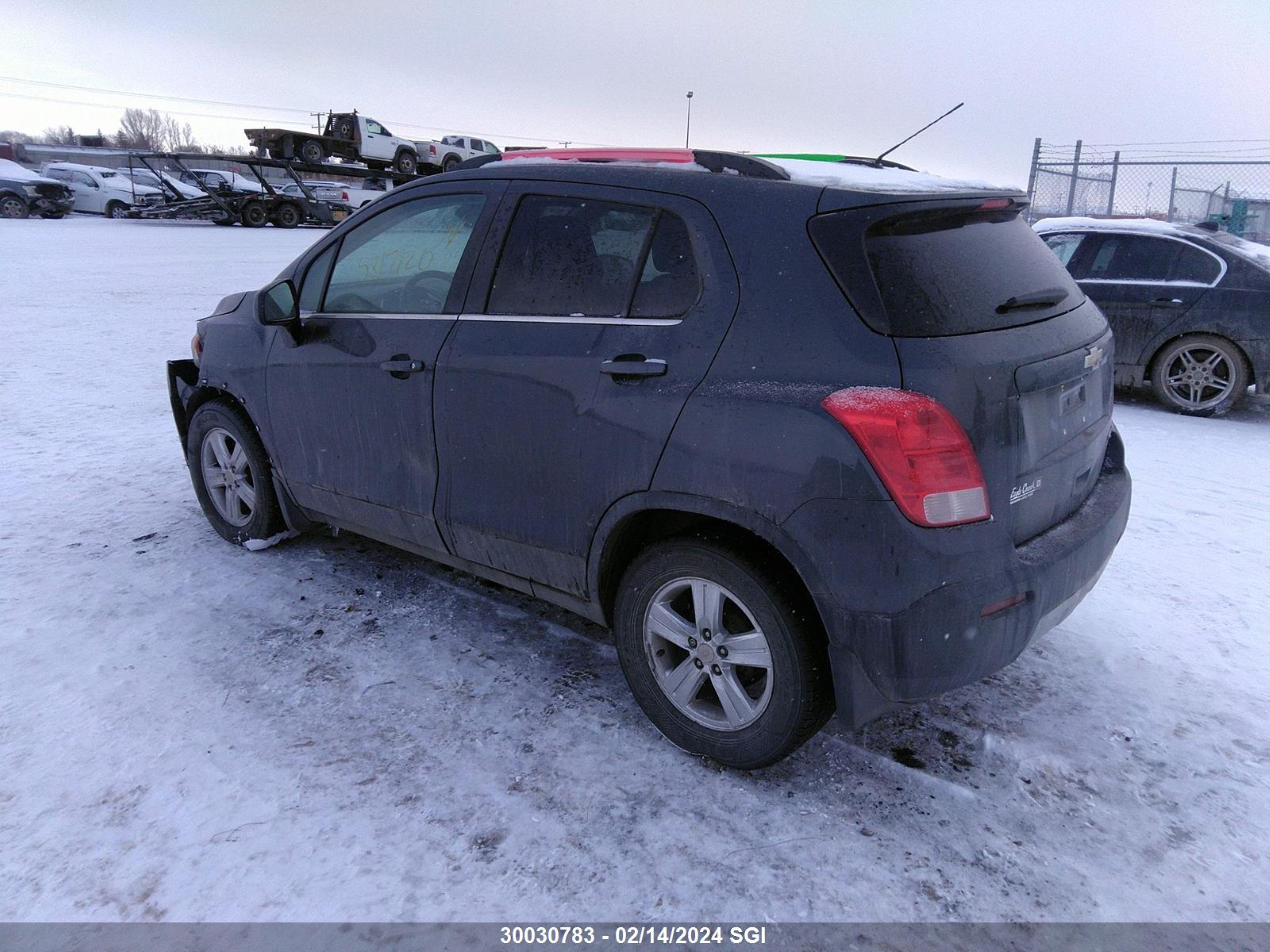 Photo 2 VIN: 3GNCJLSB7GL245957 - CHEVROLET TRAX 