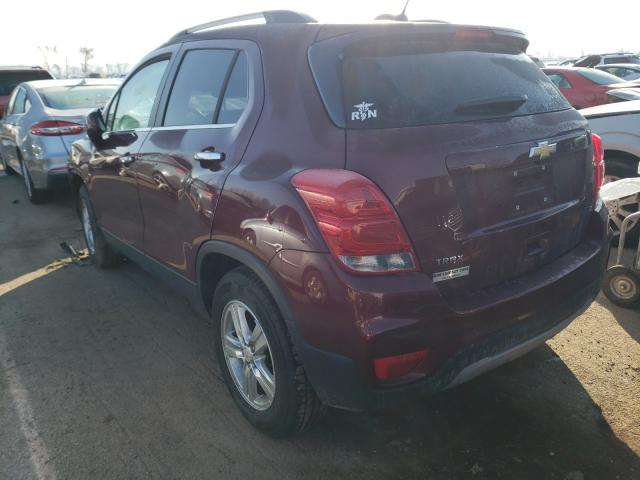 Photo 2 VIN: 3GNCJLSB7HL177337 - CHEVROLET TRAX 1LT 