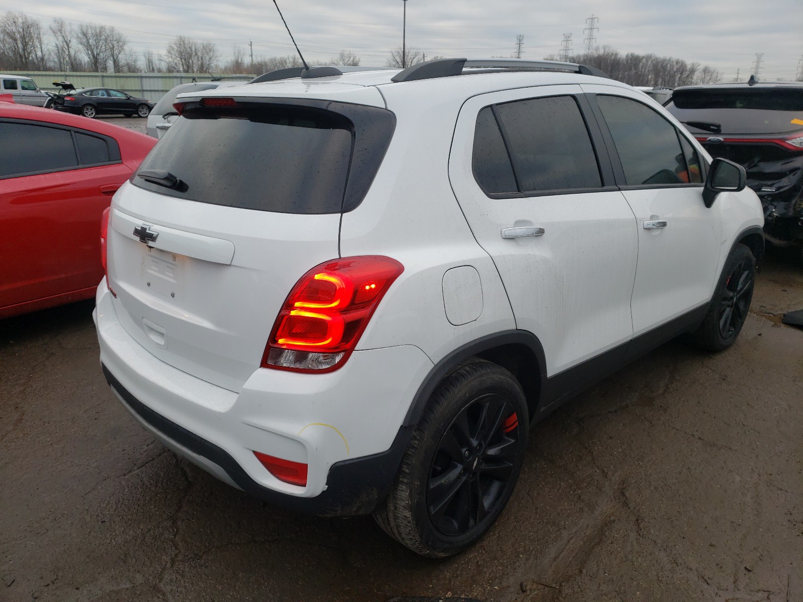 Photo 3 VIN: 3GNCJLSB7LL130317 - CHEVROLET TRAX 1LT 