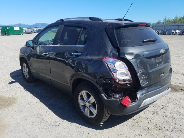 Photo 2 VIN: 3GNCJLSB9HL158353 - CHEVROLET TRAX 1LT 