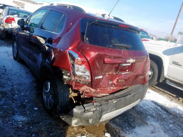 Photo 2 VIN: 3GNCJLSBXGL239540 - CHEVROLET TRAX 1LT 